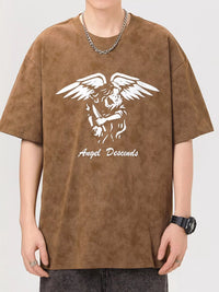 Men's Plus Size Graphic T-Shirt | 100% Cotton Oversized Tee