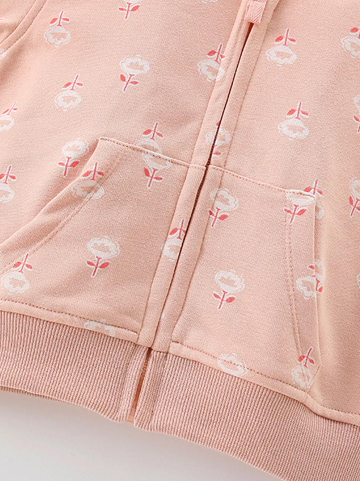 Kids Zip Up Hoodie - Long Sleeve Fleece Jacket