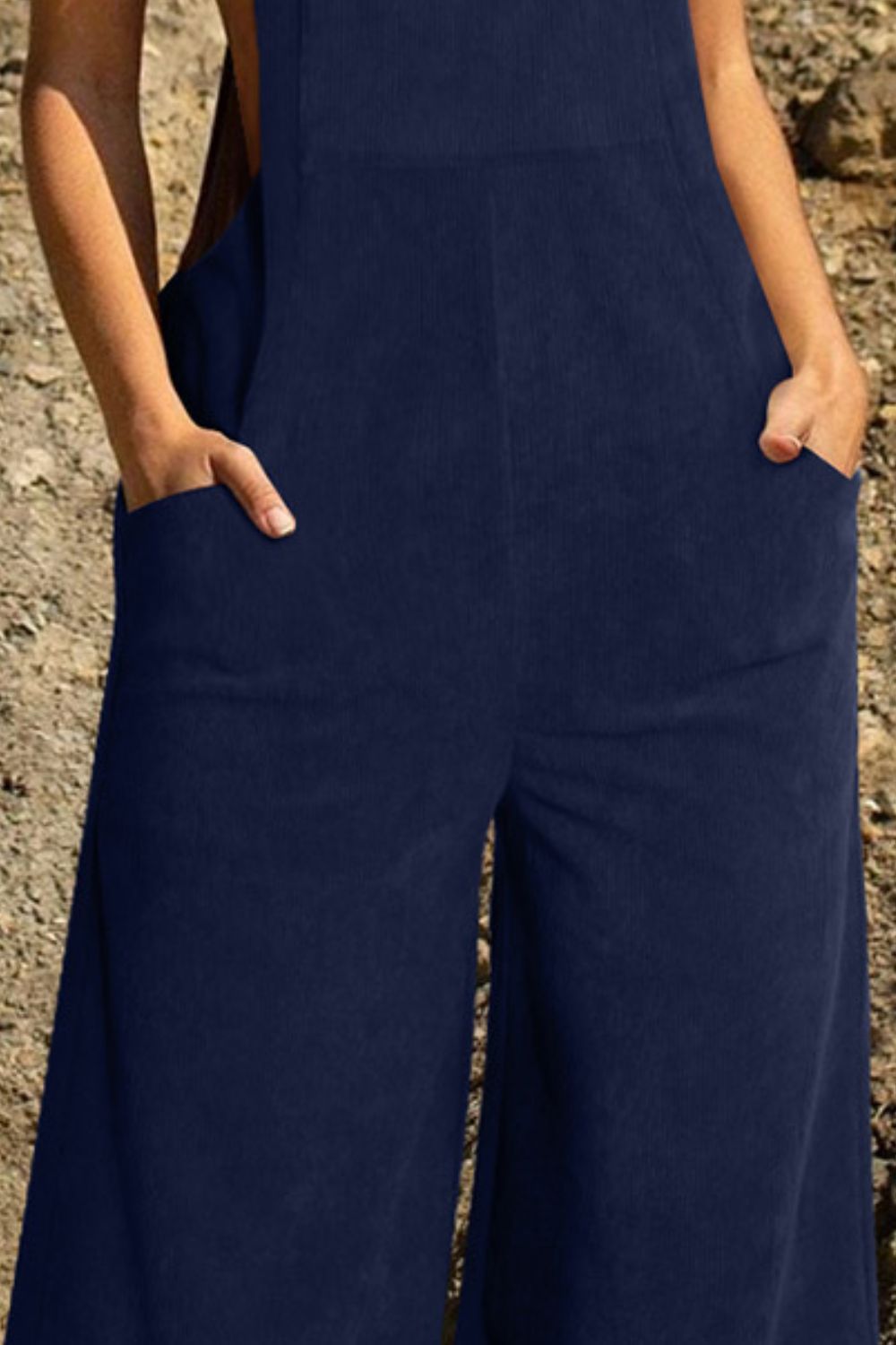 Pocketed Wide Leg Overall Trandify deal