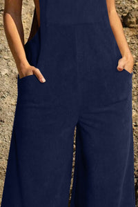 Pocketed Wide Leg Overall Trandify deal