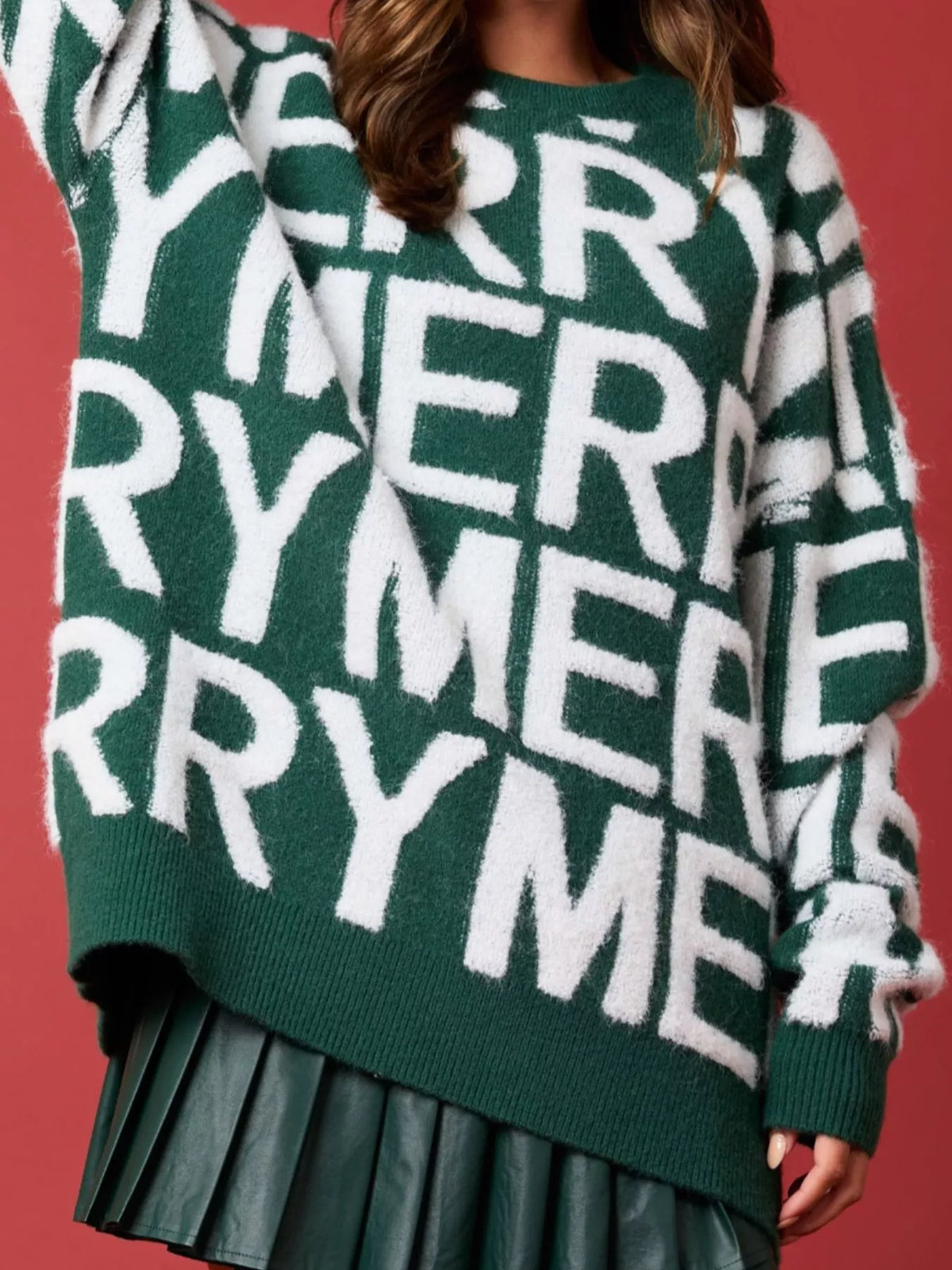 Women's Ugly Christmas Sweater | Oversized Festive Holiday Pullover