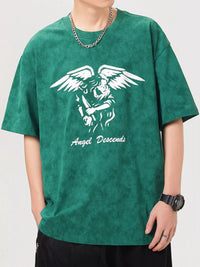 Men's Plus Size Graphic T-Shirt | 100% Cotton Oversized Tee