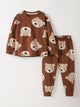 Kids Bear pajamas Set - Long Sleeve PJs