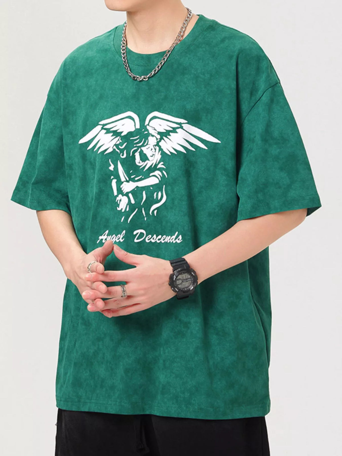 Men's Plus Size Graphic T-Shirt | 100% Cotton Oversized Tee