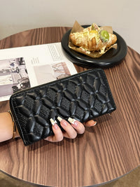 PU Leather Solid Color Wallet Trandify deal