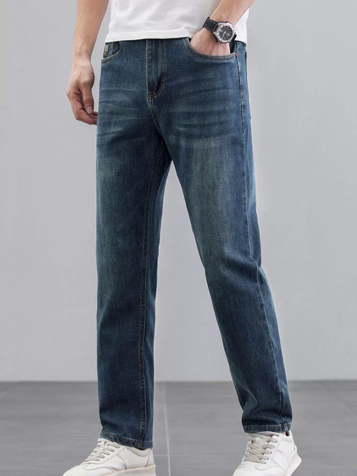 men's straight leg jeans