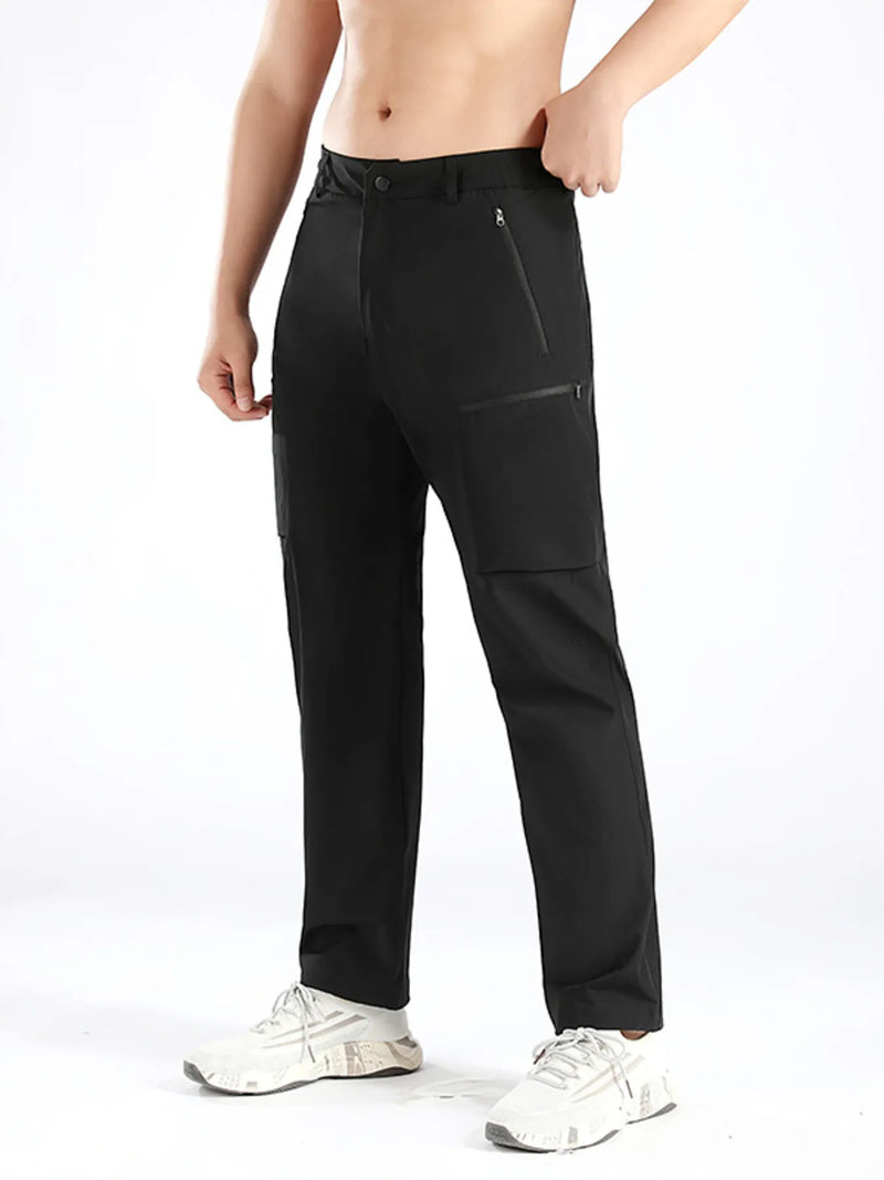 Men's Plus Size Loose Fit Active Pants – Gym & Casual Joggers for Big & Tall