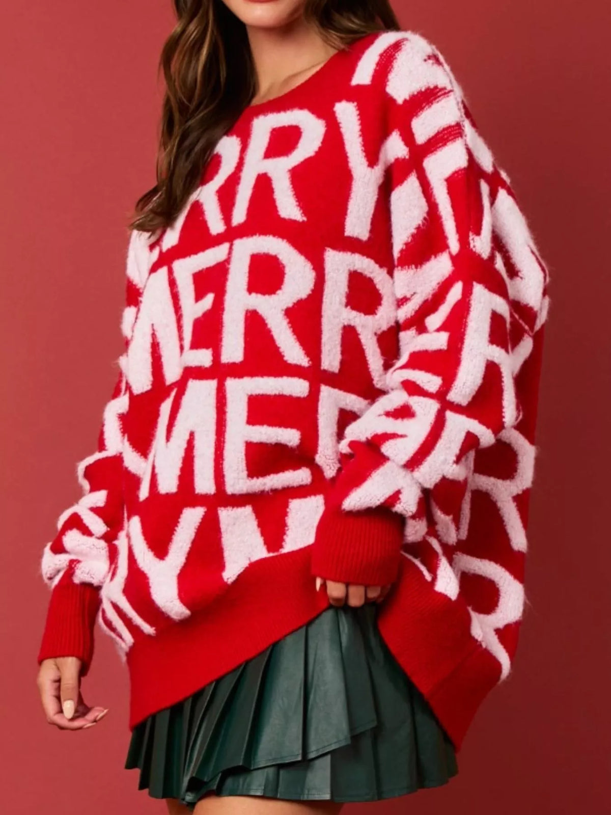 Women's Ugly Christmas Sweater | Oversized Festive Holiday Pullover