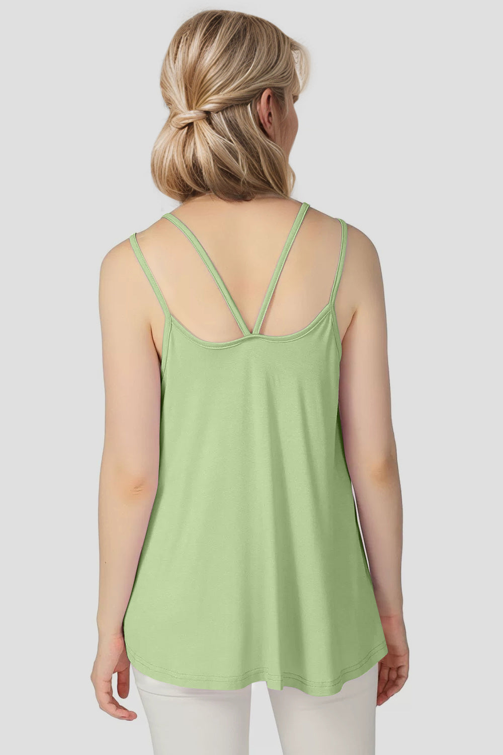 Basic Bae Bamboo Scoop Neck Double Spaghetti Straps Cami Trandify deal