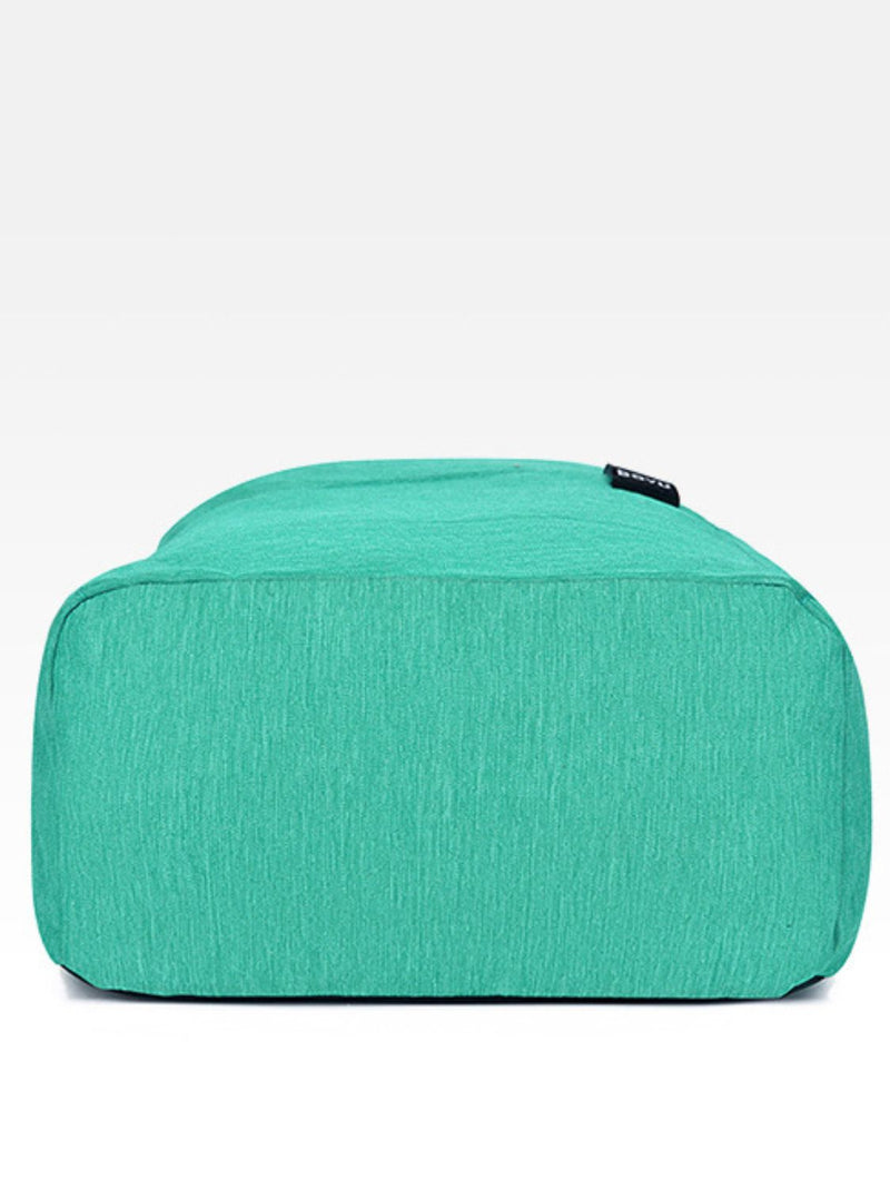 Solid Color Nylon Backpack Bag Trandify Deal