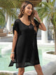 Slit Openwork V-Neck Cover-Up Trandify deal