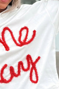 Round Neck Long Sleeve Sweatshirt Trandify Deal