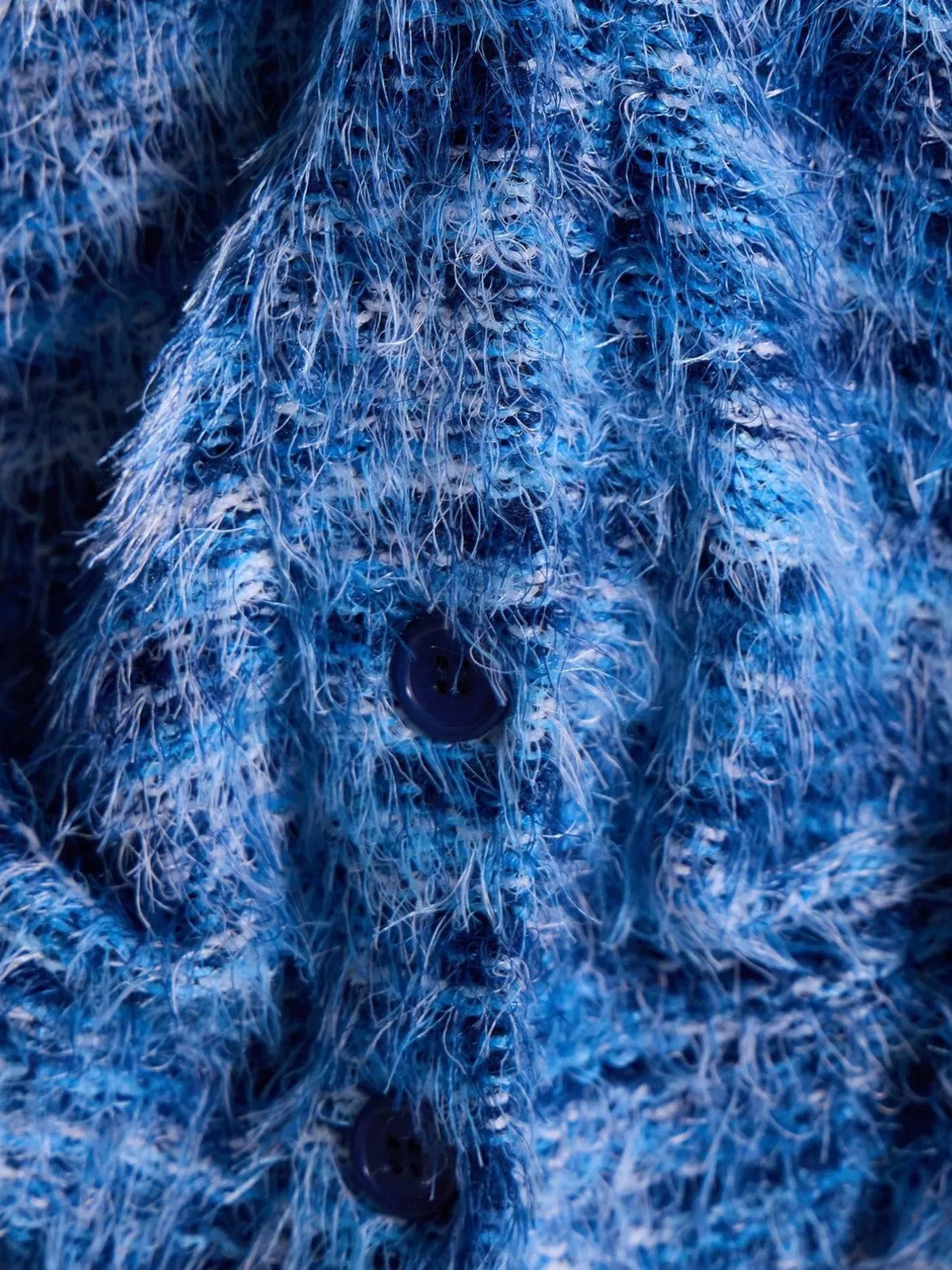 Chunky Knit V-Neck Button Cardigan | Oversized Comfort