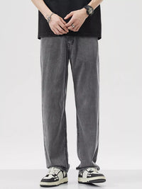 Men's Wide Leg Jeans | 70s Retro Style | Comfort Stretch