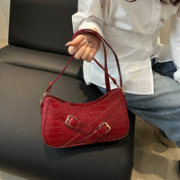 Women's Stylish Crocodile Shoulder Bag – Trendy Crossbody Purse for Outfits