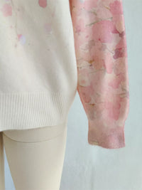 Women's Sequin Crewneck Sweater - Long Sleeve Party Wear