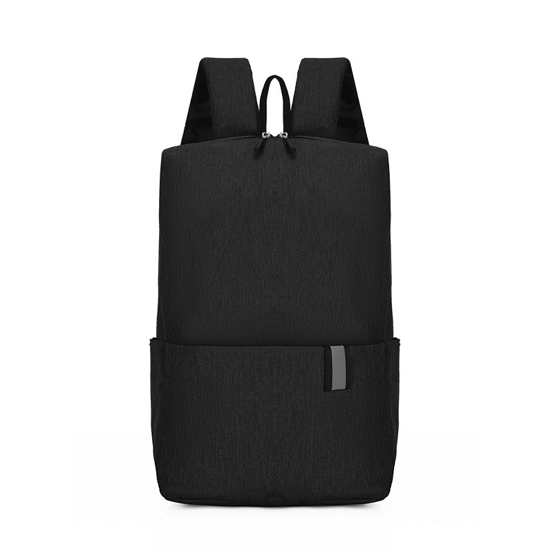 Solid Color Nylon Backpack Bag Trandify Deal