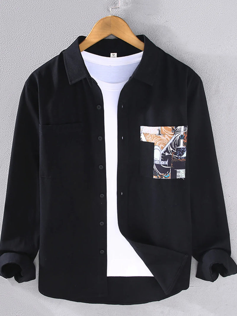 Casual & Formal Plus Size Men’s Shirt – Breathable Fabric for All-Day Wear