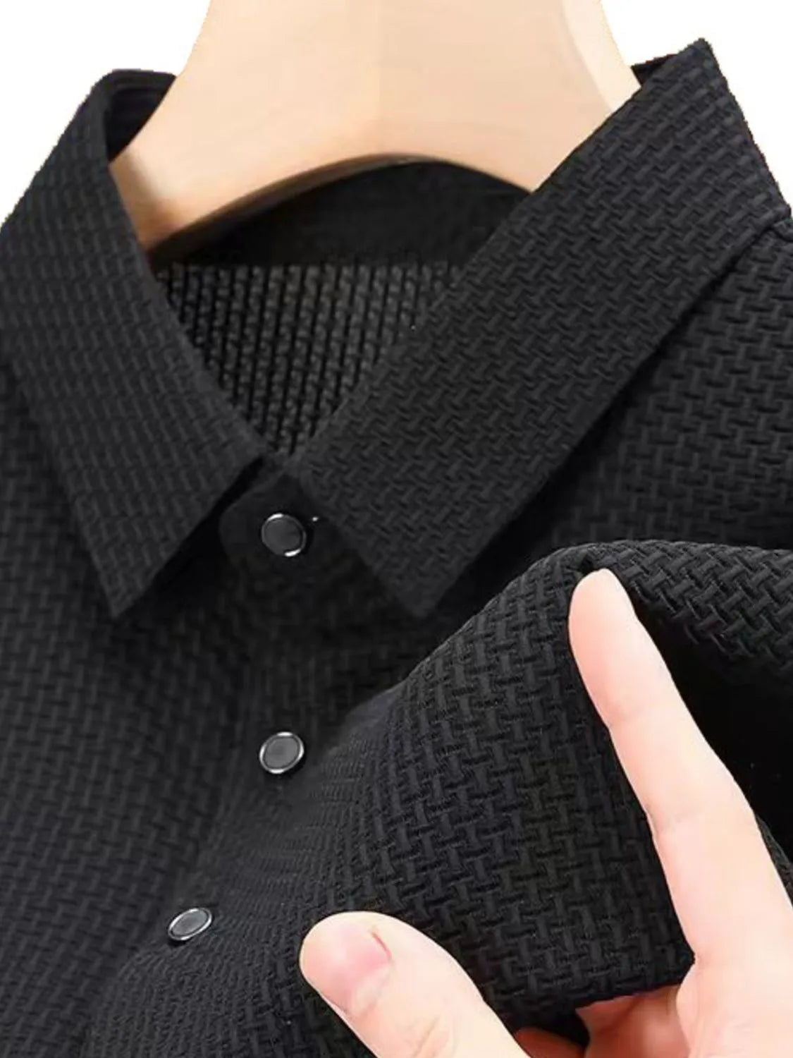 Breathable Stretch Fit Polo for Men – Casual & Office Wear – Plus Size Friendly