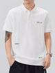Men's Plus Size Button Detail Short Sleeve Polo