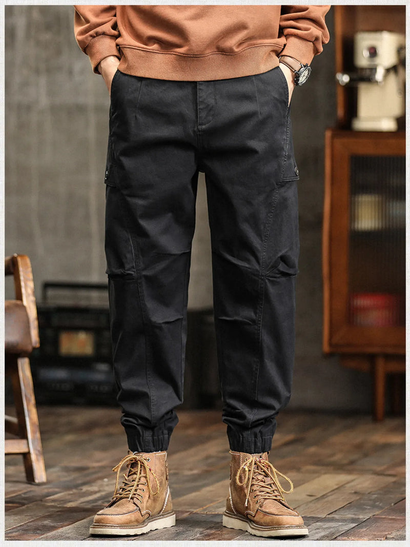 Men's Loose Fit Joggers | 100% Cotton Pocketed Sweatpants