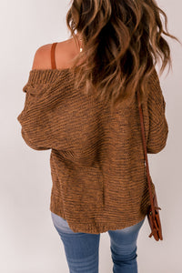 Cable-Knit Open Front Cardigan Trandify Deal