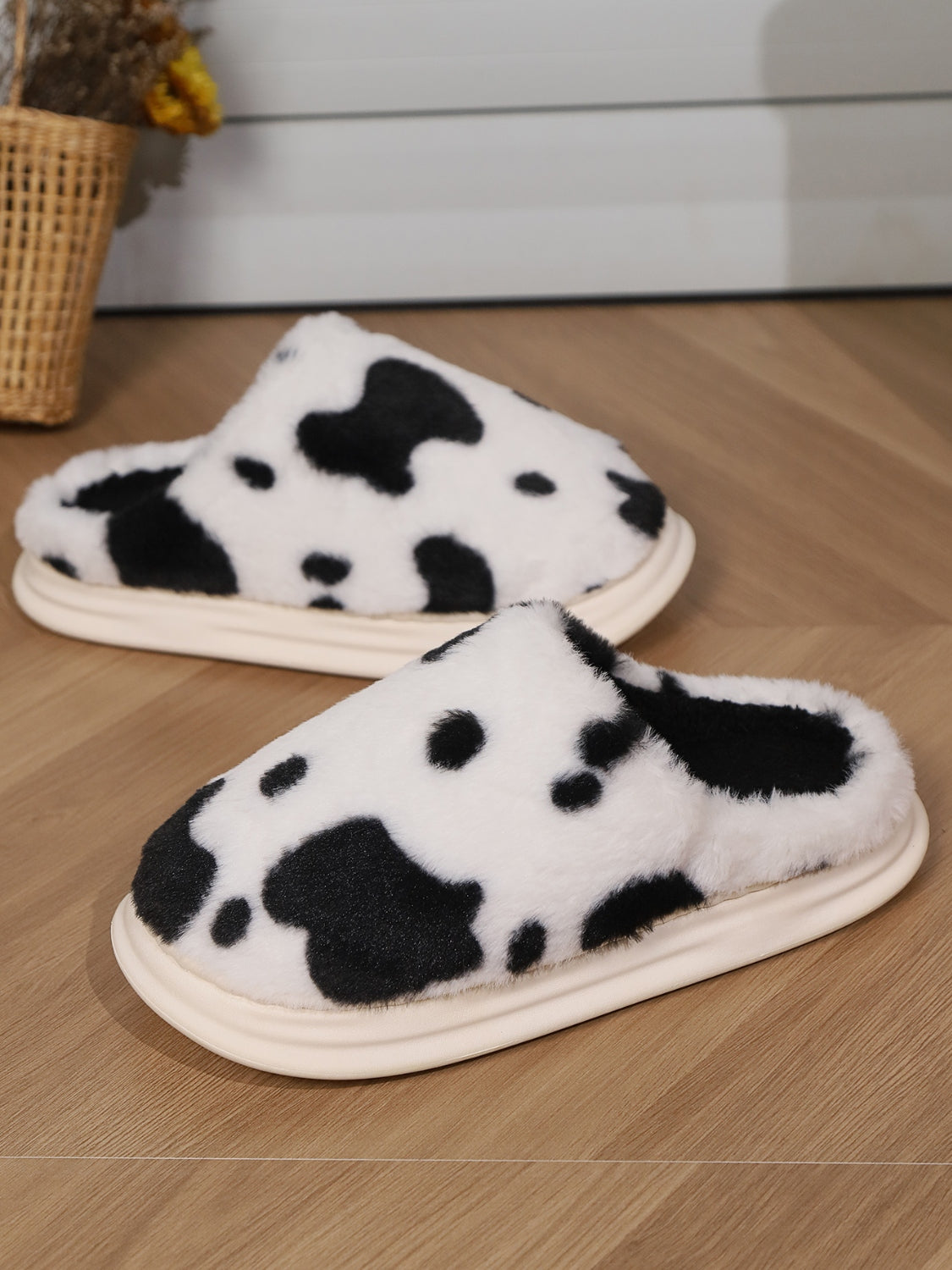 Animal Print Faux Fur Slippers Trandify Deal
