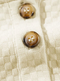 Drawstring Half Button Long Sleeve Hoodie Trandify Deal