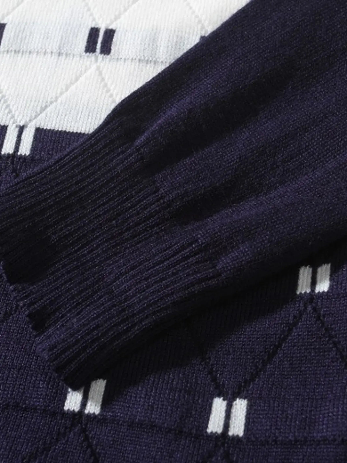 Winter knit sweater for men, breathable lightweight top, layering essential