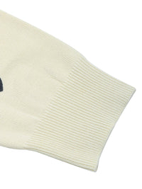 Perfee Heart Round Neck Long Sleeve Knit Top Trandify Deal