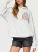 Women's Oversized Graphic Hoodie Drop Shoulder Sweatshirt