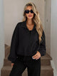 Women's Ribbed Drawstring Jacket - Casual Long Sleeve Zip-Up