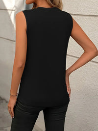 Round Neck Sleeveless Tank Trandify deal