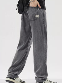 Men's Wide Leg Jeans | 70s Retro Style | Comfort Stretch