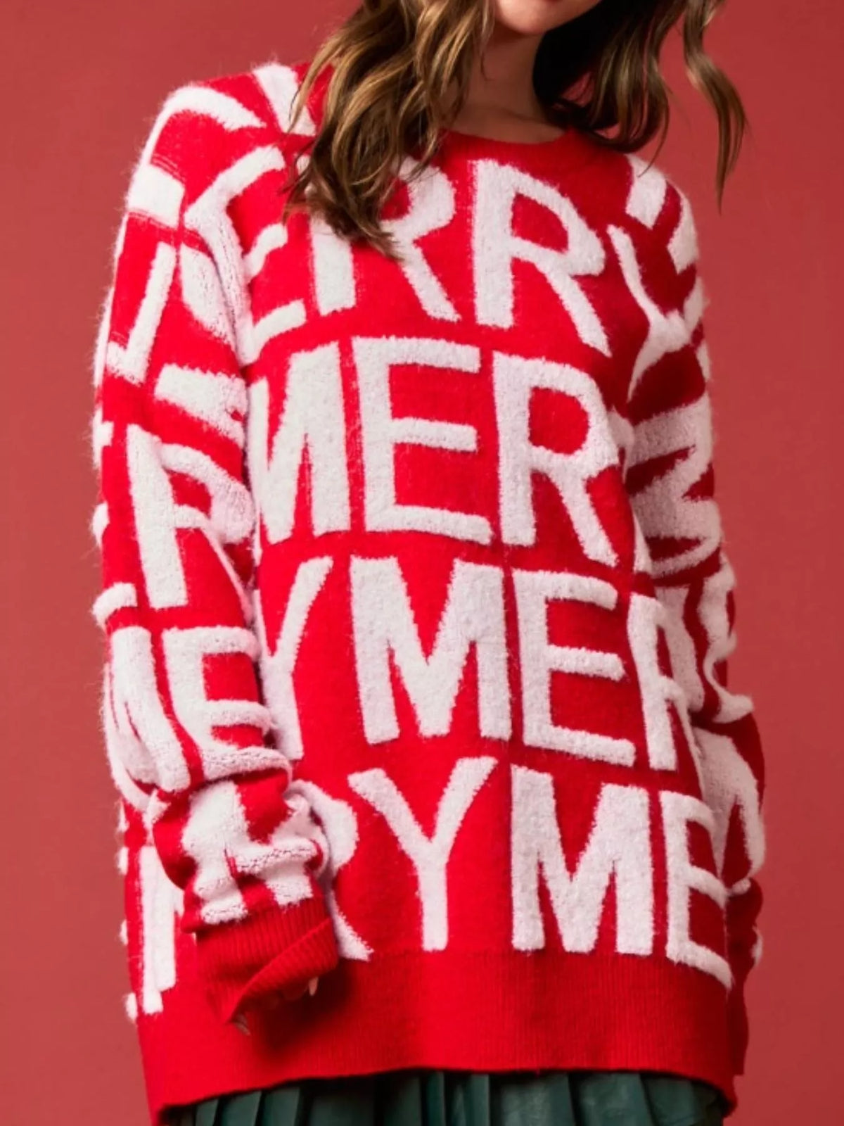 Women's Ugly Christmas Sweater | Oversized Festive Holiday Pullover