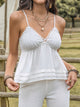 Peplum V-Neck Cami Trandify deal