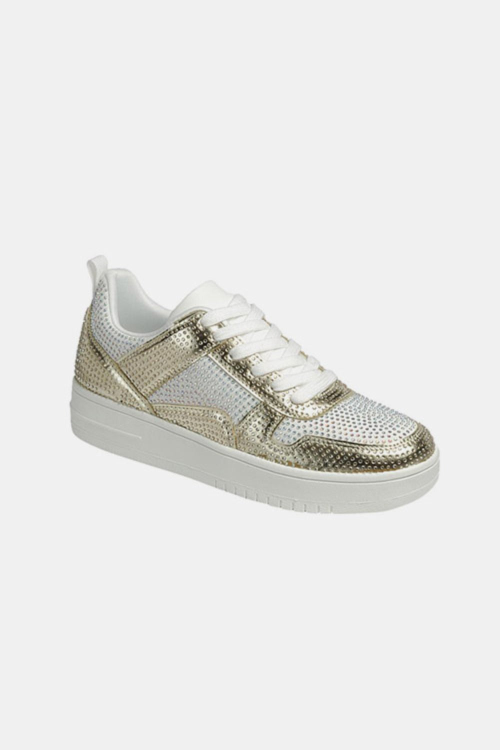 Forever Link Rhinestone Platform Flat Sneakers Trandify Deal