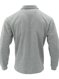 Men’s Plus Size Denim Button-Up Long Sleeve Jacket for Big & Tall – Slim Fit Casual Layering Shacket