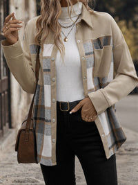 Stylish Plaid Shacket for Women - Available at TrandifyDeal