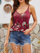 Printed V-Neck Cami Trandify deal