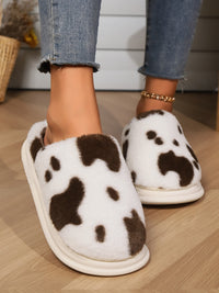 Animal Print Faux Fur Slippers Trandify Deal