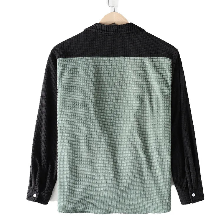 Casual men’s plaid shirt – soft cotton blend for comfort and style