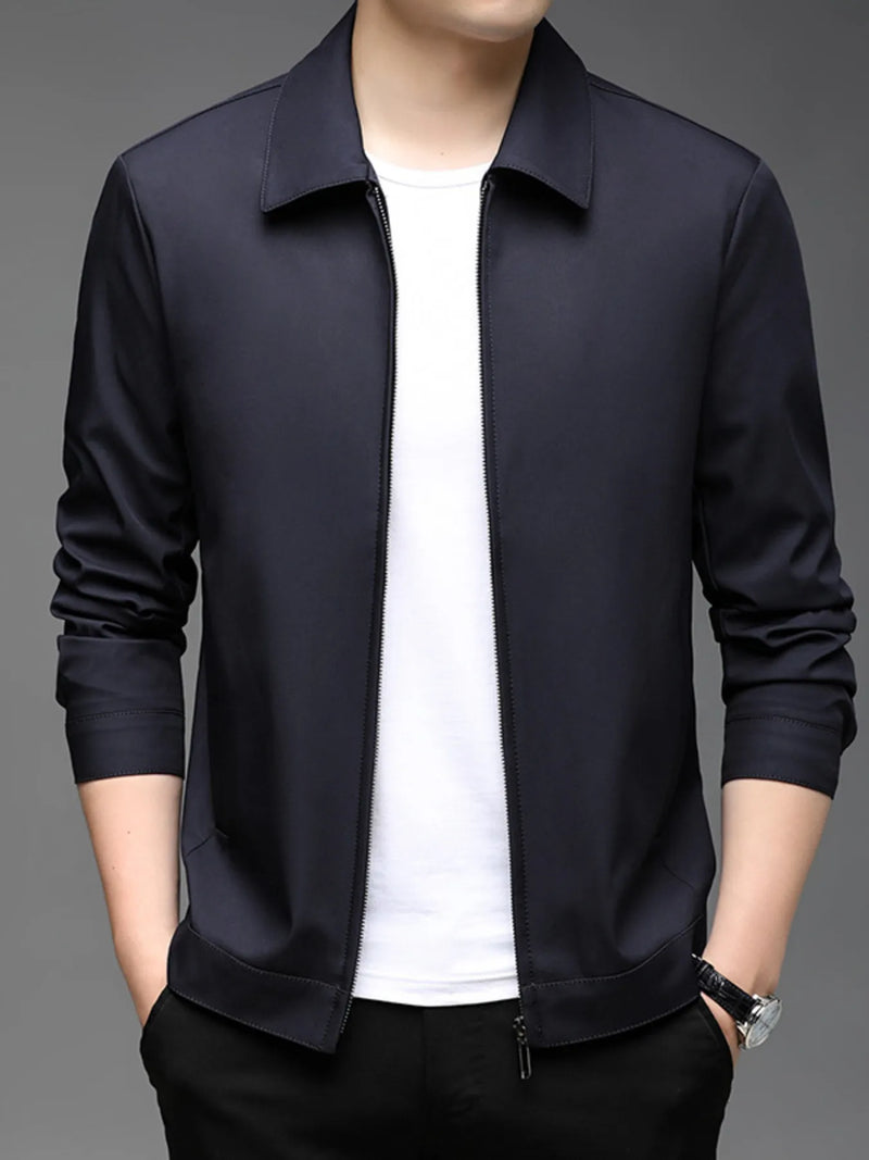 Stylish Lightweight Jacket for Plus Size Men – Trendy Streetwear Look
