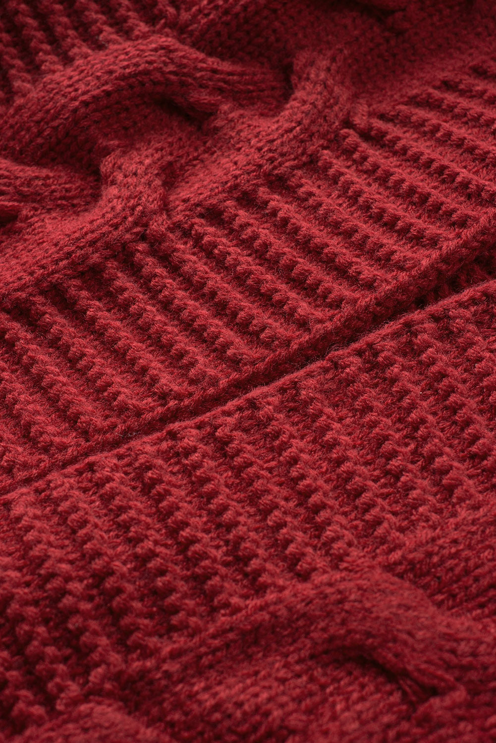 Cable-Knit Open Front Cardigan Trandify Deal