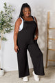 Double Take Full Size Wide Strap Overall with Pockets Trandify deal