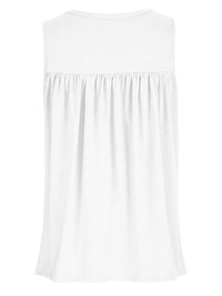 Lace Detail Round Neck Tank Trandify deal