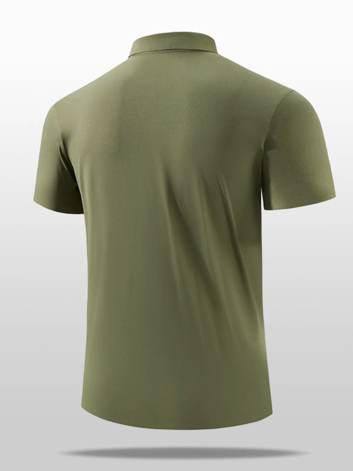 Men’s Plus Size Short Sleeve Polo Shirt – Button-Detail Casual Shirt for Big & Tall Men – Breathable Summer Fashion