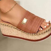 PU Leather Open Toe Sandals - Trandify Deal