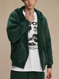 Athletic men’s zip hoodie – breathable winter layering essential