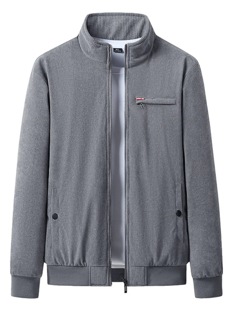 Plus Size Sherpa Jacket for Men | Corduroy Bomber